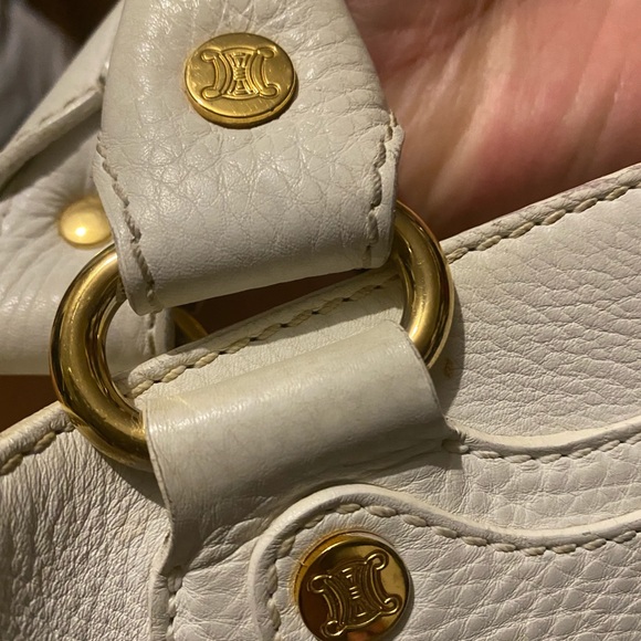 Celine leather top handle bag - Picture 5 of 13